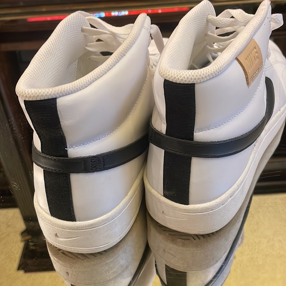 Nike Court Royale Mid White Sneakers - Picture 3 of 6